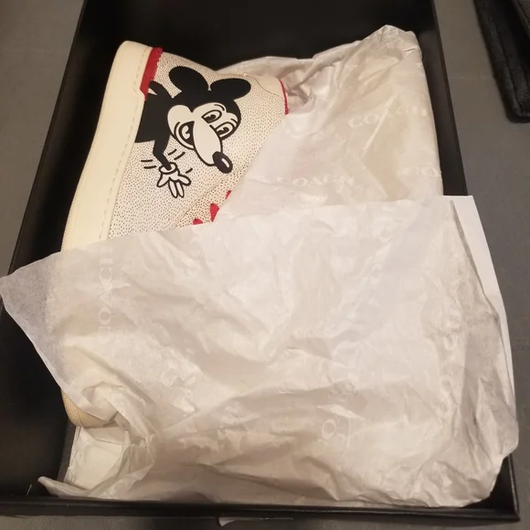 Coach Disney Mickey X Keith Haring Sneakers - Picture 2 of 7